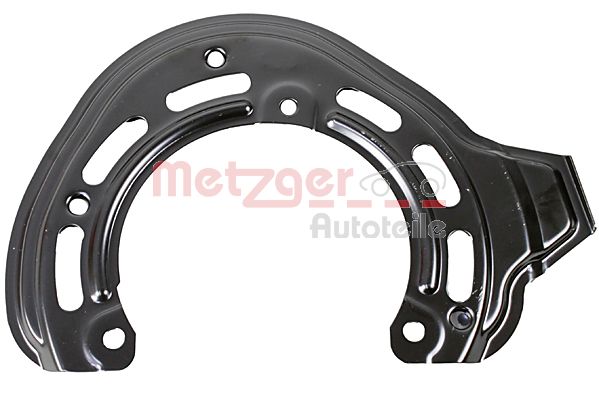 Lamiera paraspruzzi, Disco freno - 6115461 METZGER